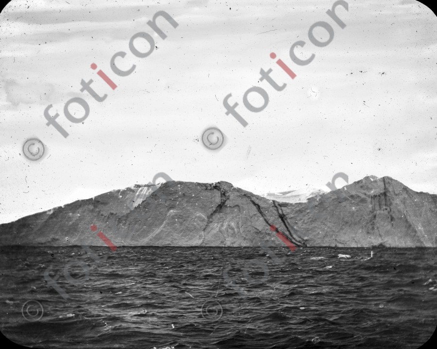 Grönländische Gletscher | Greenlandic Glaciers - Foto simon-titanic-196-021-sw.jpg | foticon.de - Bilddatenbank für Motive aus Geschichte und Kultur